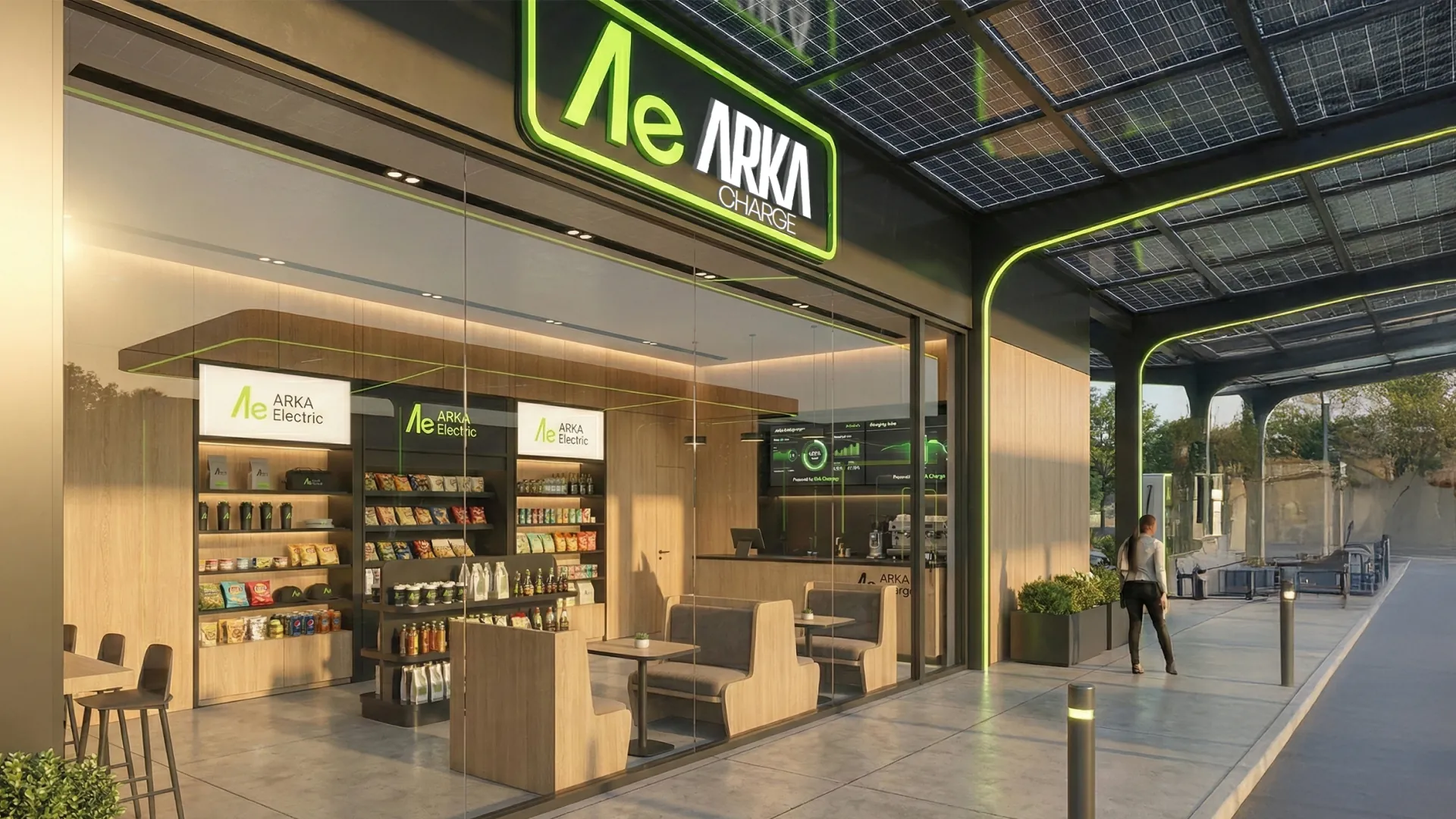 The store concept render