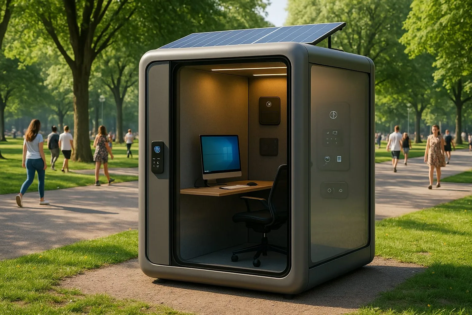 EcoDesk concept render